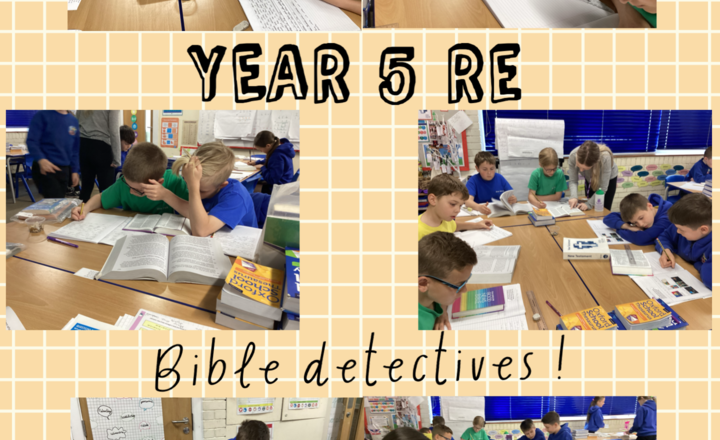 Image of Year 5- R.E- Bible Detectives