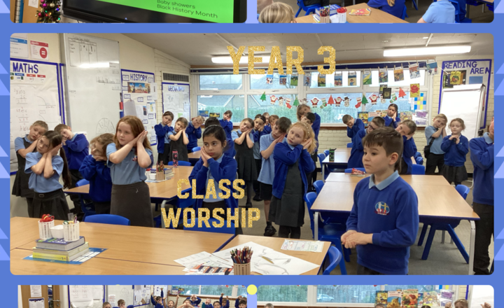 Image of Year 3- Class Worship- Are decorations an important part of celebrations?