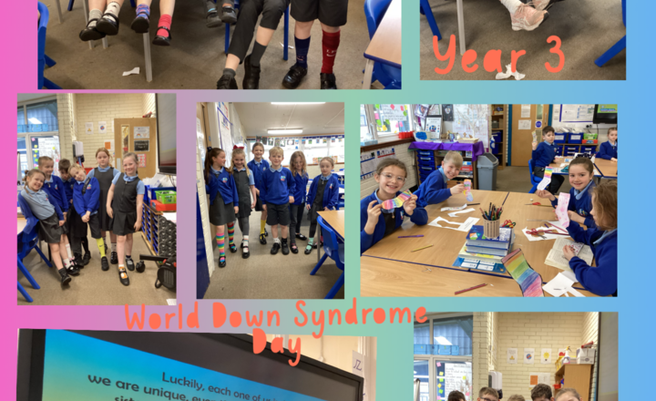 Image of Year 3- Class Worship- World Down Syndrome Day