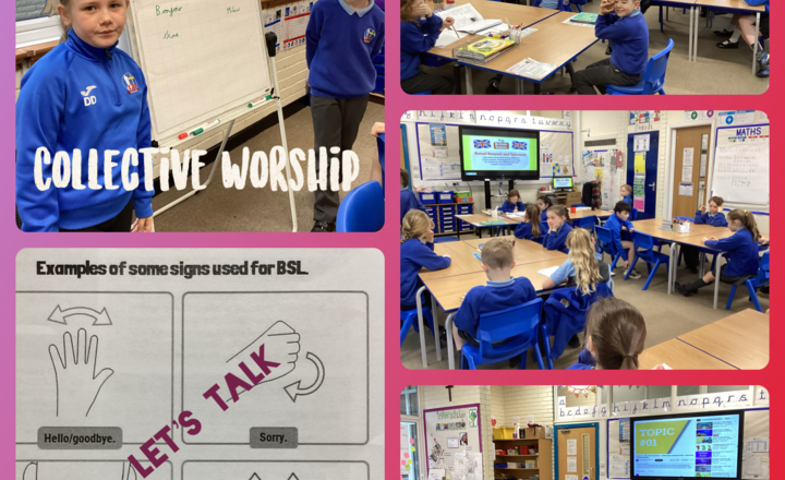 Image of Year 3- Collective Worship- Should we learn sign language at school?