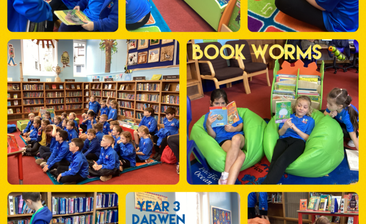 Image of Year 3 - Darwen Library-Librarian Detectives
