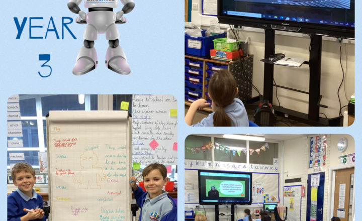 Image of Year 3- Class Worship- Can a robot do that?
