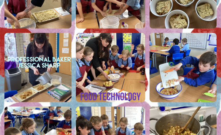 Image of Year 3- Food Technology- Bake with Jessica Sharp