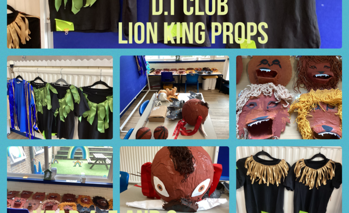 Image of D.T Club- Lion King Props