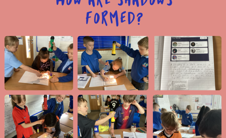 Image of Year 3- Science - Discovering how shadows are formed. 
