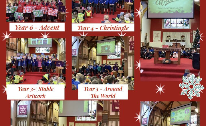Image of Christmas Service at St Barnabas Church, Lead by KS2