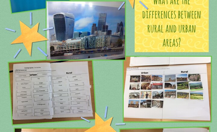Image of Year 2 Geography: Exploring rural and urban areas 
