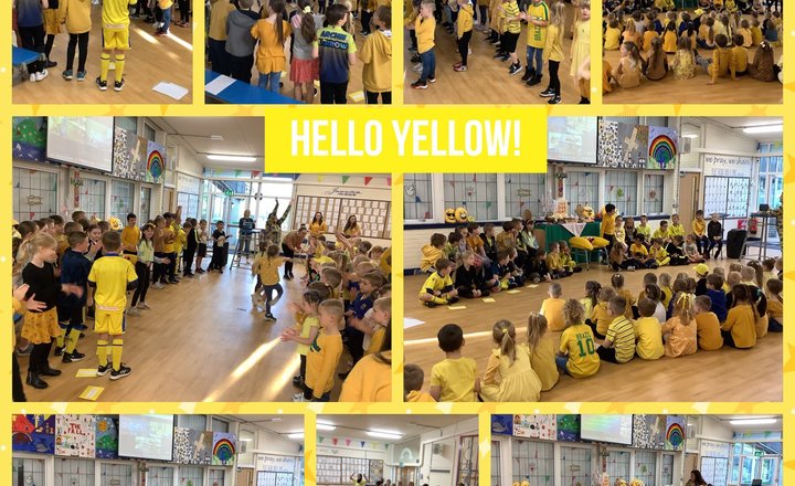 Image of Hello Yellow Day for World Mental Health Day