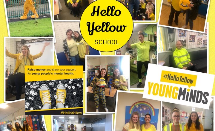 Image of Staff say 'hello yellow'!